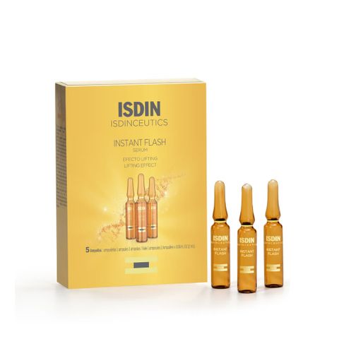 Tinh Chất Làm Săn Chắc Da ISDIN Instant Flash Serum - Giải Pháp Chăm Sóc Da Rạng Rỡ, Hộp 5 Ống 2ml từ Tây Ban Nha