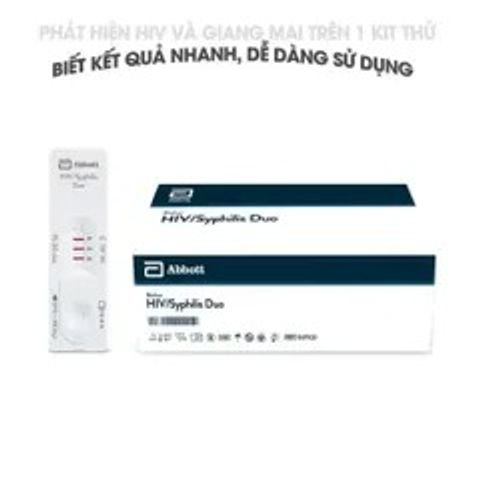 Test DUO HIV và Giang Mai - Bộ Kiểm Tra Nhanh Tại Nhà, Kết Quả Trong 15 Phút, Hỗ Trợ Chăm Sóc Sức Khỏe Chất Lượng Chính 
