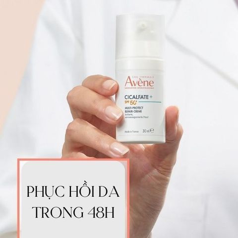 Kem Bảo Vệ & Phục Hồi Da Avène Cicalfate+ SPF50+ - Chống Nắng, Dưỡng Ẩm, Làm Dịu Da Nhạy Cảm, Phục Hồi Tổn Thương Da