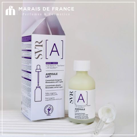 Tinh chất giảm nhăn SVR Ampoule Lift A - Serum Retinol 0.3% 30ml - Hỗ trợ cải thiện kết cấu da và trẻ hóa làn da hiệu quả.