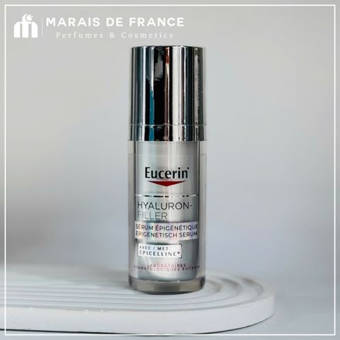Tinh Chất Dưỡng Da Eucerin Hyaluron-Filler Epigenetic Serum 30ml - Giúp Da Căng Mịn, Dưỡng Ẩm Sâu, Thích Hợp Mọi Loại Da