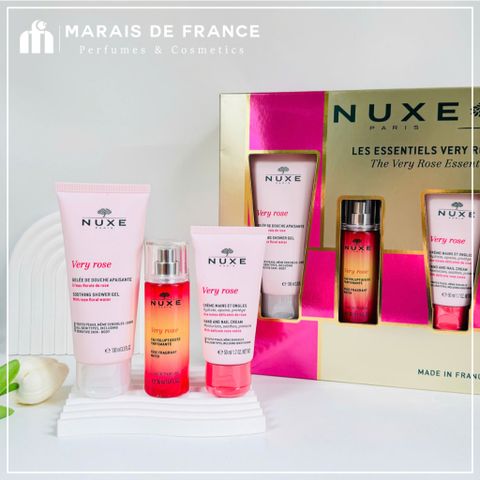 Gel Tắm Nuxe Very Rose 100ml - Sữa Tắm Hương Hoa Hồng Dưỡng Ẩm Dịu Nhẹ cho Da Mềm Mại và Thư Giãn