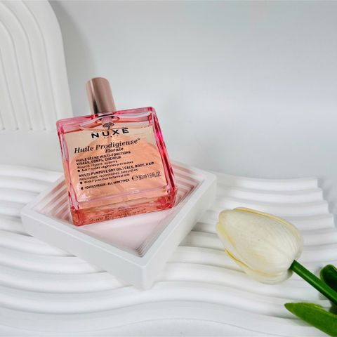 Dầu Khô Đa Năng Nuxe Huile Prodigieuse Florale 50ml - Dưỡng ẩm Da & Tóc, Hương Hoa Tươi Mát, Chăm Sóc Toàn Diện