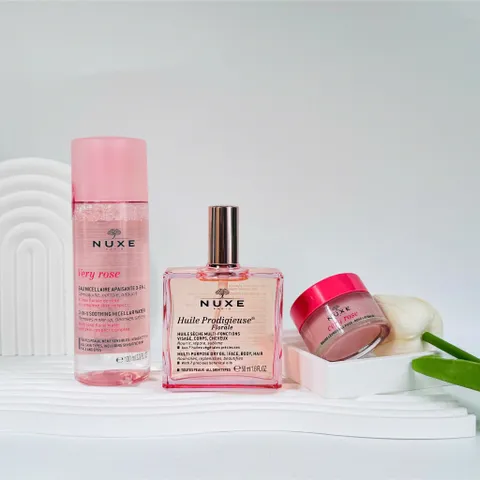 Dầu Khô Đa Năng Nuxe Huile Prodigieuse Florale 50ml - Dưỡng ẩm Da & Tóc, Hương Hoa Tươi Mát, Chăm Sóc Toàn Diện