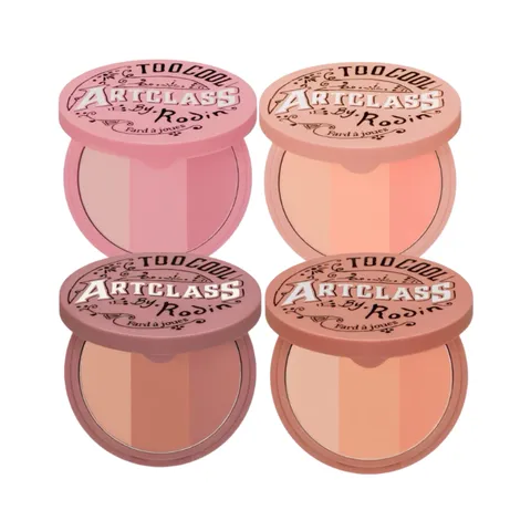 Phấn Má 3 Màu Too Cool For School Artclass By Rodin Blusher 6.8g - Lên Màu Tự Nhiên, Dễ Phối Tone 423524