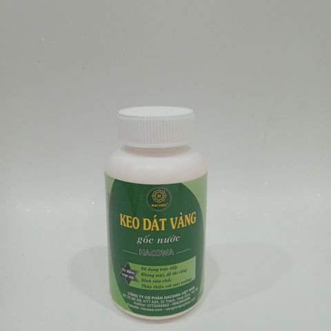 Keo Dát Vàng Gốc Nước 200ml - Siêu Đẹp Dán 1000 Lá Vàng, Dùng Cho Vật Liệu Thấm Hút Như Giấy, Da, Gốm Sứ, Trang Trí Đồ Nội Thất