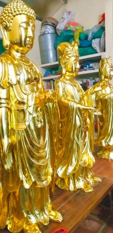 Combo keo dát vàng 24K cho kim loại, gỗ, nhựa - Bộ phủ 2 thành phần tạo hiệu ứng bóng sáng hoàn hảo
