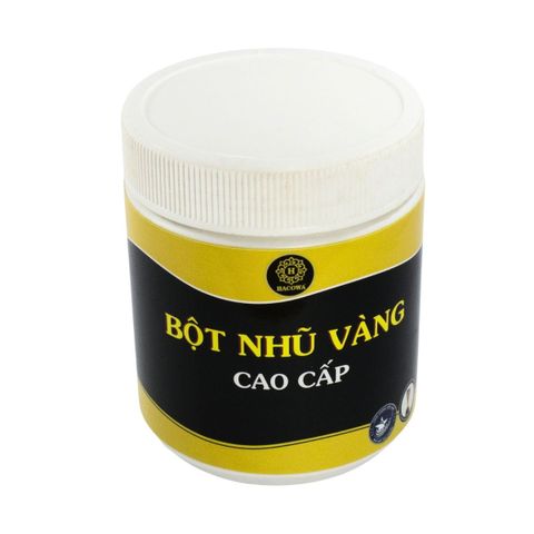 Bột nhũ vàng 24K cao cấp (Đức) - 500g, dùng pha nhũ vẽ gốc nước/dầu, trang trí nội thất & đồ thủ công mỹ nghệ, ánh đẹp như dát vàng