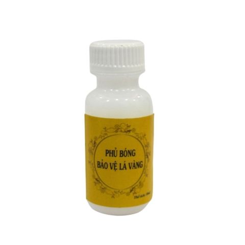 Chai 30ml Phủ Bảo Vệ Chống Xỉn Vàng - Giữ Lá Vàng Bền Màu, Ngăn Oxy Hóa, Lớp Lót Trước Khi Phun Gốc PU