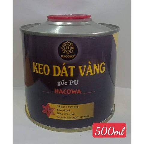 Keo Dán Lá Vàng Gốc PU 500ml - Dán Trang Trí Đồ Nội Thất, Đồ Lưu Niệm, Gốm Sứ - Sản Phẩm Trung Quốc Chất Lượng Cao