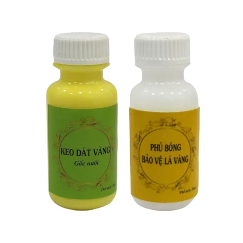 Keo Dán Lá Vàng Gốc Nước Size Nhỏ - Công Cụ Đổi Mới Đồ Nghệ Thuật, Dễ Dàng Sử Dụng Cho Hoa Quả, Thạch Cao, Giấy Vẽ