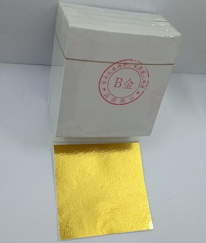 1000 lá vàng B Giòn loại 1 siêu đẹp - Chuyên dát vàng tượng Phật, dát vàng đồ nội thất