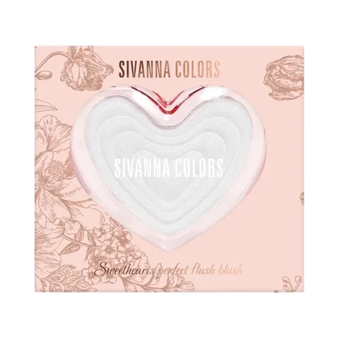 Phấn Má Hồng Bắt Sáng Sivanna Colors Sweethearts - Phấn Mịn, Dễ Tán, Giữ Màu Lâu, Thiết Kế Nhỏ Gọn, Trang Điểm Tự Nhiên