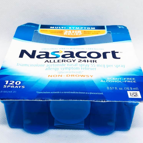 Xịt Mũi Nasacort Allergy 24h 16,9ml - Giảm Viêm Xoang, Dị Ứng, Ngứa Mũi Không Gây Buồn Ngủ - Thực Phẩm Chức Năng Mỹ