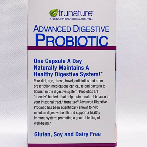 Viên uống tốt cho hệ tiêu hóa trunature Advanced Digestive Probiotic 100 viên
