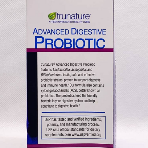 Viên uống tốt cho hệ tiêu hóa trunature Advanced Digestive Probiotic 100 viên