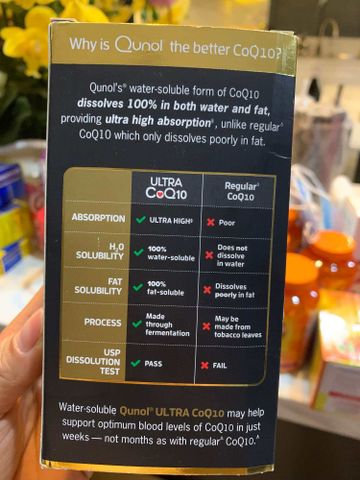 Viên Uống Bổ Tim Mạch Qunol Ultra CoQ10 - Hỗ Trợ Sức Khỏe Tim Mạch, Made in USA, Thực Phẩm Chức Năng Chất Lượng Tốt