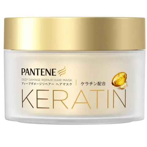 Kem ủ tóc Pantene Keratin Phục hồi Tóc Hư Tổn - Dưỡng ẩm Sâu, Ngăn Ngừa Chẻ Ngọn  và Rụng Tóc, Hàng Nội Địa Nhật Bản