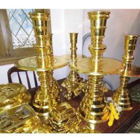 Lá Vàng Đế Vương 2000 Lá - Dát Vàng Đồ Thờ, Tượng Phật, Trang Trí Nội Thất 9cm x 9cm, Bền Màu, Dễ Thi Công