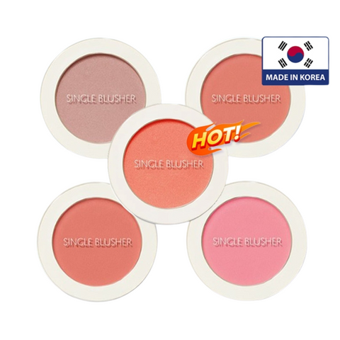 Phấn Má Hồng The Saem Saemmul Blusher Hàn Quốc - Chất Phấn Mềm Mịn Dễ Tán, Bảng Màu Đa Dạng, Kiểm Soát Dầu Mồ Hôi