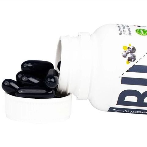 Viên uống tăng cường thị lực Living Healthy Bilberry 10000mg Plus Lutein - Hỗ trợ mắt khỏe, giảm khô, mỏi, và cải thiện tầm nhìn ban đêm, 60 viên