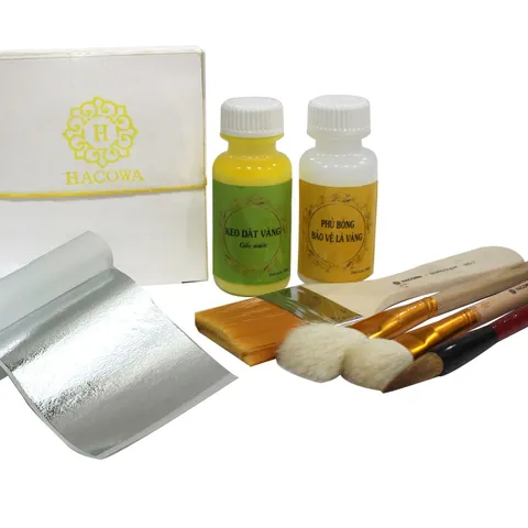 Combo Dát Vàng Mini Gốc Nước - Bộ Đồ Chơi Thủ Công PU Siêu Hạt Dẻ Cho Nghệ Thuật Trang Trí Sáng Tạo