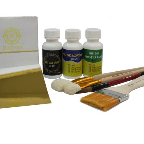 Combo Dát Vàng Mini Gốc Nước - Bộ Đồ Chơi Thủ Công PU Siêu Hạt Dẻ Cho Nghệ Thuật Trang Trí Sáng Tạo