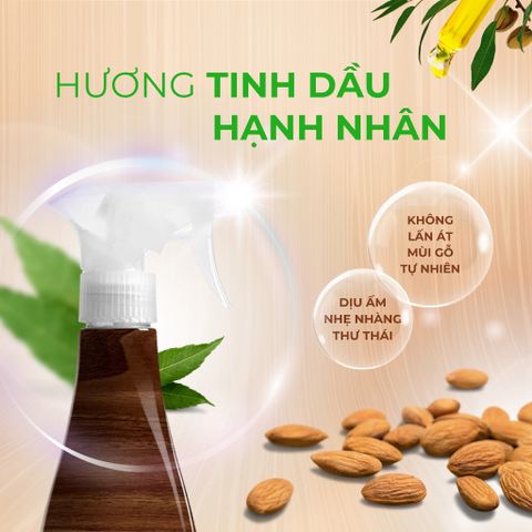 Nước Xịt Bóng Đồ Gỗ Method Wood Polish 414ml - Tinh Dầu Hạnh Nhân, Làm Sáng Bóng Bề Mặt Gỗ, Duy Trì Nội Thất Bền Đẹp