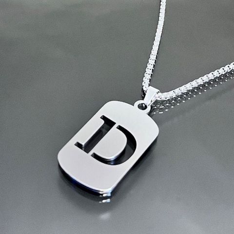 Dây chuyền chữ cái titan thời trang 26 ký tự A - Vòng cổ nam nữ không gỉ cao cấp, phong cách trẻ trung, quà tặng độc đáo