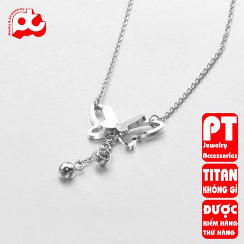 Dây Chuyền Nữ Titan Cao Cấp - Phụ Kiện Thời Trang Sang Trọng, Không Oxid hóa, An Toàn Cho Da, Thích Hợp Mọi Dịp