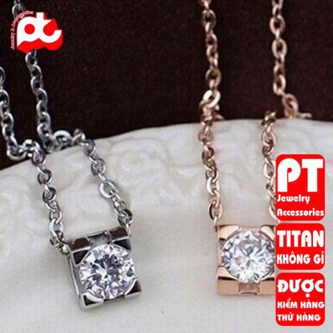 Dây Chuyền Nữ Titan Cao Cấp Sang Trọng - Chống Gỉ, An Toàn Cho Da - Phụ Kiện Thời Trang Tinh Tế, Món Quà Lý Tưởng