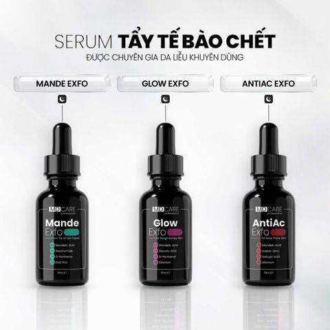 Tẩy Tế Bào Chết MD CARE Glow Exfo - Làm Sáng Da, Mờ Thâm, Cung Cấp Độ Ẩm Cho Làn Da Khỏe Mạnh