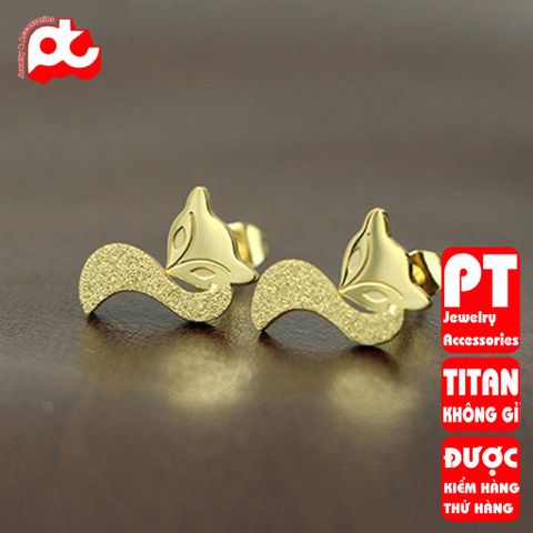 Bông Tai Nữ Titan Cao Cấp - Trang Sức Thanh Lịch, Sang Trọng, Chống Gỉ, An Toàn Cho Da - Món Quà Ý Nghĩa Cho Phái Đẹp