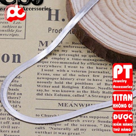 Dây Chuyền Titan Nam Cao Cấp Phong Cách Mạnh Mẽ, Không Gỉ, Thời Trang Sang Trọng, Quà Tặng Ý Nghĩa cho Nam Giới