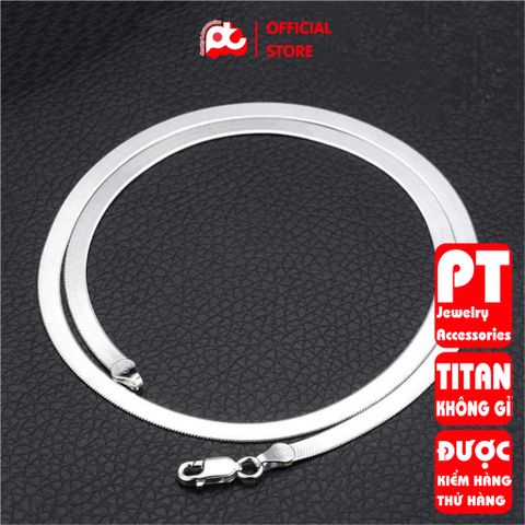 Dây Chuyền Nam Titan Cao Cấp - Thiết Kế Sang Trọng Thép Không Gỉ, Phong Cách Mạnh Mẽ, Quà Tặng Ý Nghĩa cho Đấng Mày Râu