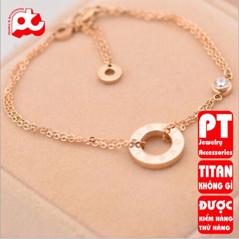 Lắc Chân Nữ Titan Cao Cấp - Thiết Kế Thanh Lịch, Không Gỉ, An Toàn Cho Da - Phụ Kiện Thời Trang Duyên Dáng, Món Quà Hoàn Hảo
