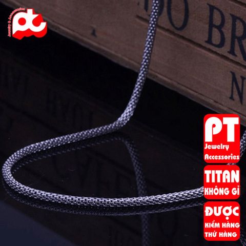 Dây Chuyền Nam Titan Cao Cấp Sang Trọng - Phụ Kiện Thời Trang An Toàn Cho Da, Thiết Kế Nam Tính, Đẳng Cấp 2mm PTDCNA41