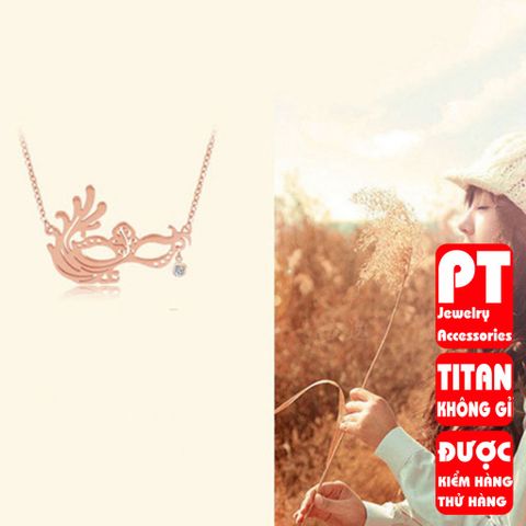 Dây Chuyền Nữ Titan Cao Cấp - Sang Trọng, Độc Đáo, Không Đen, Bền Bỉ - Trang Sức Thời Trang Dành Cho Phái Đẹp