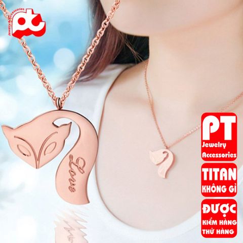 Dây Chuyền Nữ Titan Cao Cấp Sang Trọng, Chống Trầy Xước, An Toàn Cho Da - Phụ Kiện Thời Trang Độc Đáo, Giảm Giá 25K