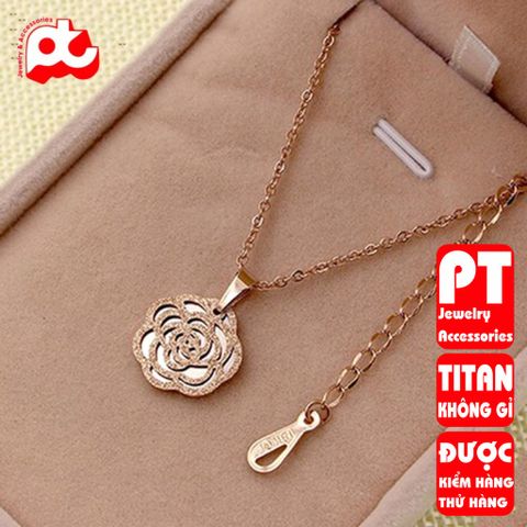 Dây Chuyền Nữ Titan Cao Cấp Sang Trọng Chống Đen & Gỉ - Phụ Kiện Thời Trang Độc Đáo Cho Phái Đẹp, Giảm Giá 25K