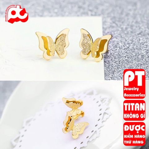 Bông Tai Nữ Titan Cao Cấp - Thanh Lịch, Không Đen, Bền Bỉ Chống Gỉ - Trang Sức Hoàn Hảo Cho Phụ Nữ, Quà Tặng Ý Nghĩa