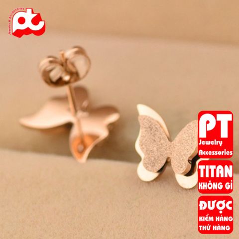 Bông Tai Nữ Titan Cao Cấp - Thanh Lịch, Không Đen, Bền Bỉ Chống Gỉ - Trang Sức Hoàn Hảo Cho Phụ Nữ, Quà Tặng Ý Nghĩa
