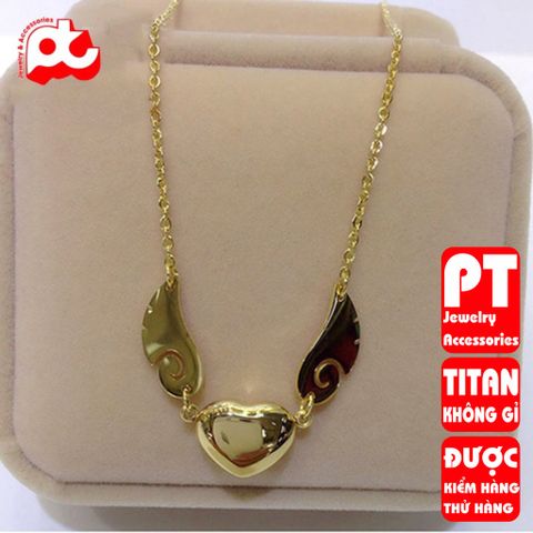 Dây Chuyền Nữ Titan Cao Cấp Sang Trọng Không Đen - Phụ Kiện Thời Trang An Toàn Cho Da, Quà Tặng Ý Nghĩa, Giảm Giá 10%