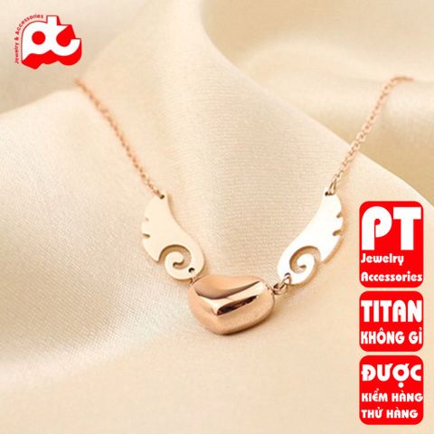 Dây Chuyền Nữ Titan Cao Cấp Sang Trọng Không Đen - Phụ Kiện Thời Trang An Toàn Cho Da, Quà Tặng Ý Nghĩa, Giảm Giá 10%