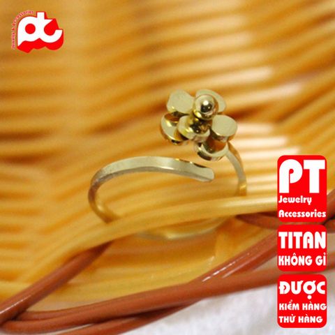 Nhẫn Nữ Titan Cao Cấp - Thiết Kế Thanh Lịch Không Gỉ, Đa Dạng Màu Sắc, Phụ Kiện Thời Trang Sang Trọng cho Phái Đẹp