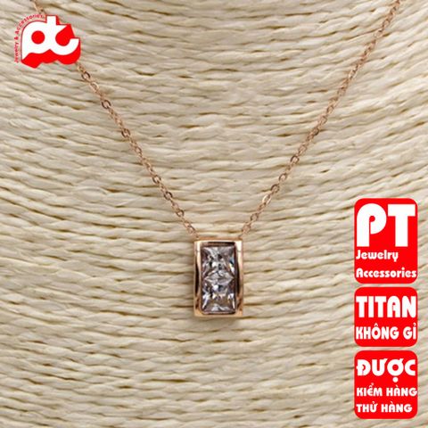 Dây Chuyền Nữ Titan Cao Cấp Sang Trọng - Thời Trang Nữ Chống Oxy Hoá, An Toàn Cho Da, Nhiều Màu Sắc, Quà Tặng Ý Nghĩa