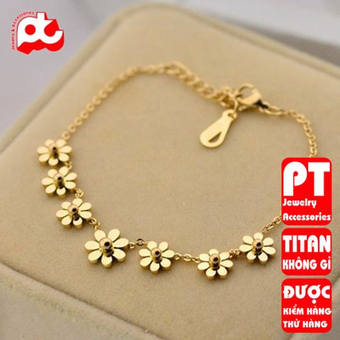 Lắc Chân Nữ Titan Cao Cấp - Thiết Kế Thanh Lịch, Chống Gỉ và Không Kích Ứng, Phụ Kiện Thời Trang Tôn Vinh Đôi Chân