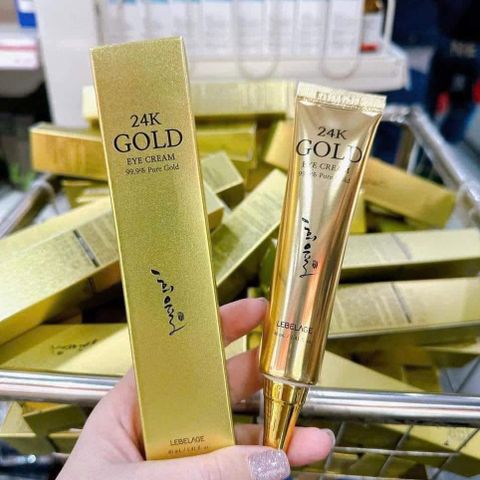 Kem Mắt Heeyul 24K Gold Eye Cream 40ml - Giảm Quầng Thâm, Dưỡng Ẩm và Trẻ Hóa Da Vùng Mắt - Sản Phẩm Hàn Quốc Chất Lượng Cao