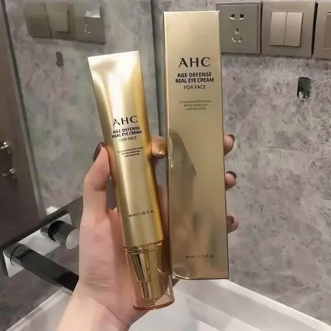 Kem Dưỡng AHC Age Defense Real Eye Cream For Face 40ml (giảm nhăn mắt, dưỡng căng da mặt)