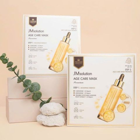 Mặt Nạ JM Solution GE Care Premium 5 Miếng - Phục Hồi Da Yếu, Cấp Ẩm Sáng Mịn - Chăm Sóc Da Hàn Quốc Chất Lượng Cao